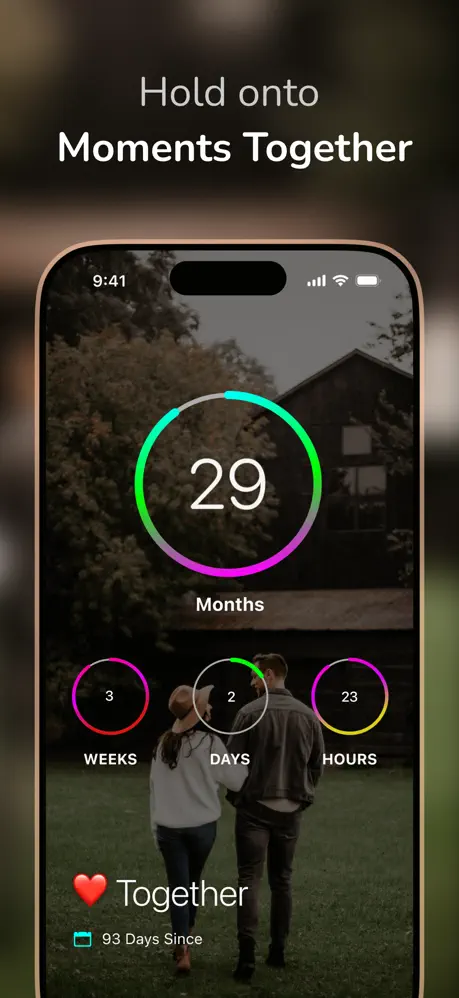 DayCount tracking moments together