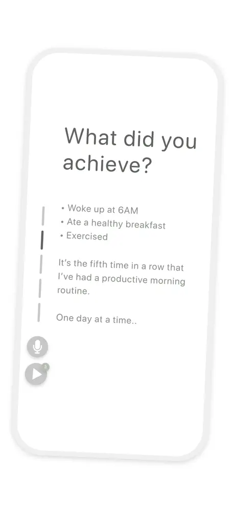 DayNote guided reflection entry